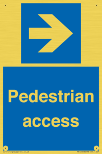 Pedestrian access
